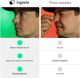 Tiras Nasales Extra Fuertes para Mejorar la Respiración