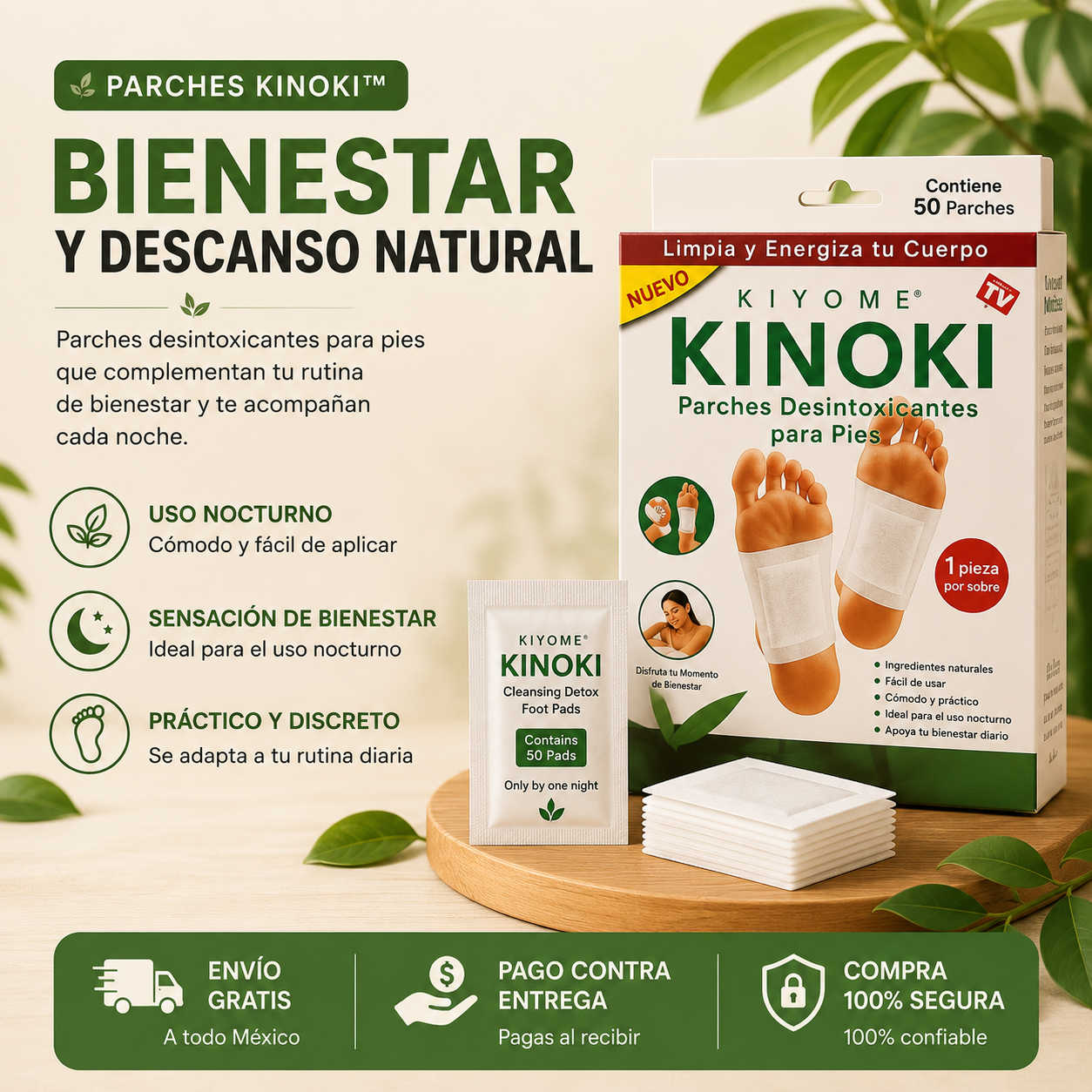 Kinoki™ – Despierta con una Sensación de Bienestar ✨