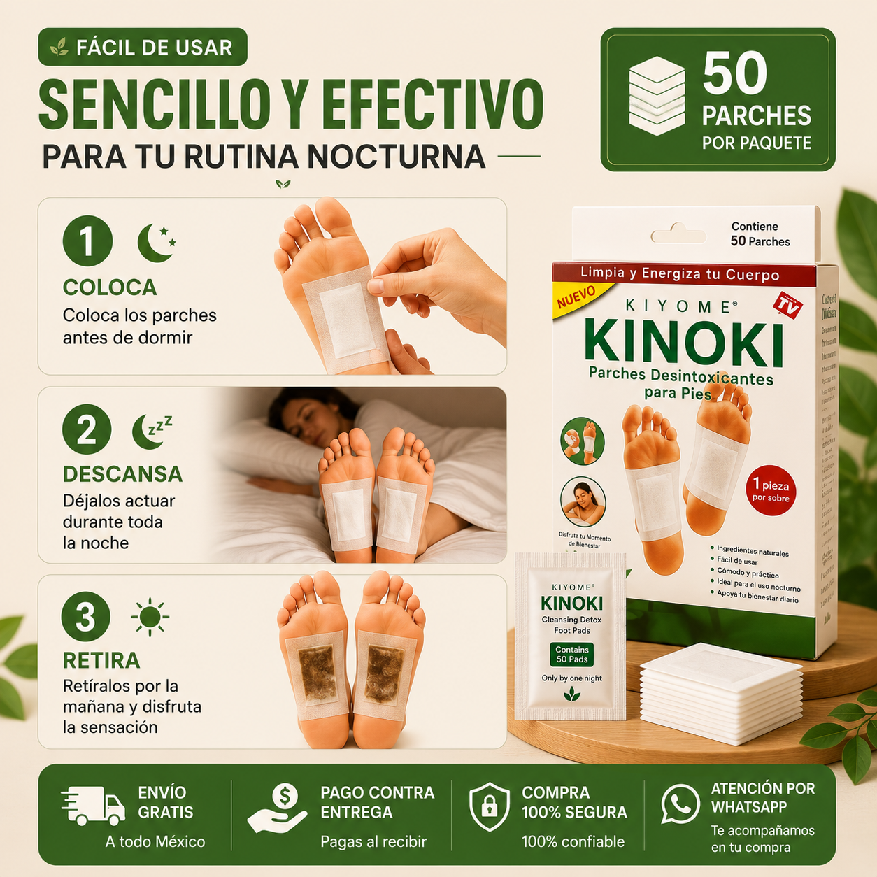 Kinoki™ – Despierta con una Sensación de Bienestar ✨