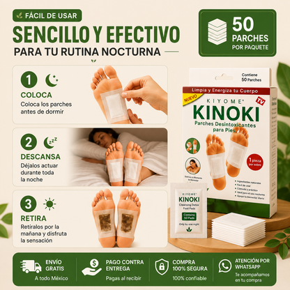 Kinoki™ – Despierta con una Sensación de Bienestar ✨