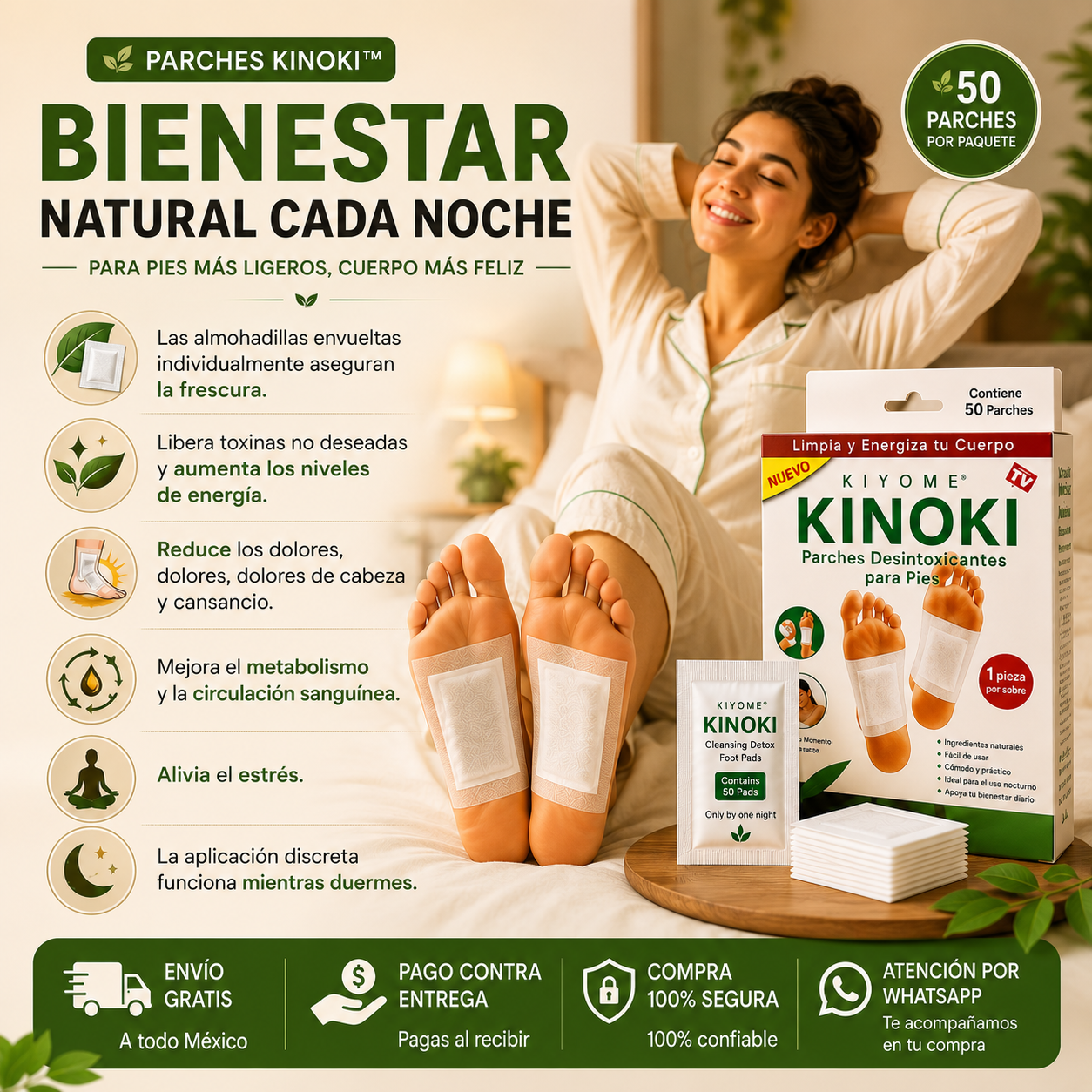 Kinoki™ – Despierta con una Sensación de Bienestar ✨