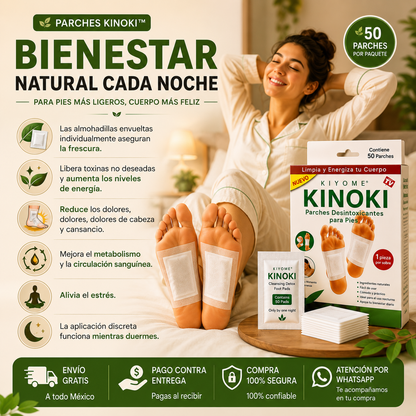 Kinoki™ – Despierta con una Sensación de Bienestar ✨