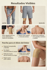 Parche Calmante para Dolores Musculares y Articulares 😍