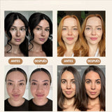 Base Espectral Media 4 en 1 – Impermeable, Larga Duración, SPF50 y Cobertura Total