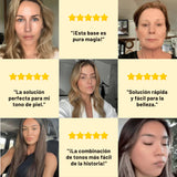 Base Espectral Media 4 en 1 – Impermeable, Larga Duración, SPF50 y Cobertura Total