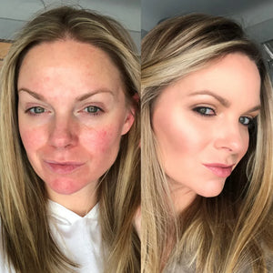 Base Espectral Media 4 en 1 – Impermeable, Larga Duración, SPF50 y Cobertura Total